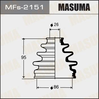 MASUMA MFS-2151 - Пыльник, приводной вал www.autospares.lv