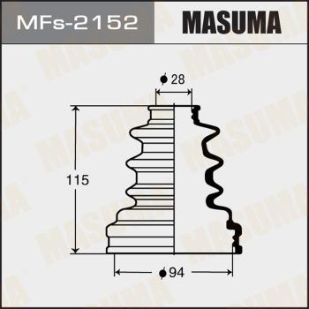 MASUMA MFS-2152 - Bellow, drive shaft www.autospares.lv