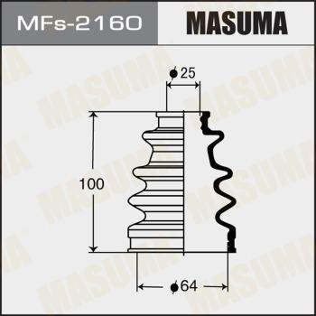 MASUMA MFs-2160 - Пыльник, приводной вал www.autospares.lv