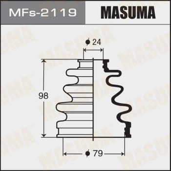 MASUMA MFs-2119 - Bellow, drive shaft www.autospares.lv