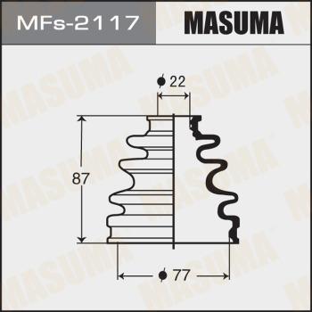 MASUMA MFs-2117 - Bellow, drive shaft www.autospares.lv