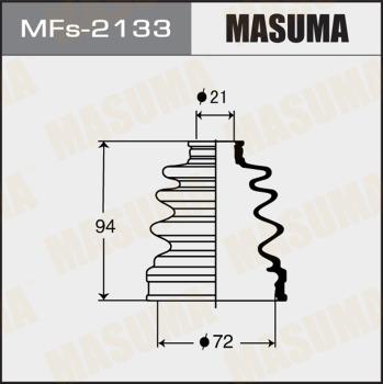 MASUMA MFs-2133 - Пыльник, приводной вал www.autospares.lv