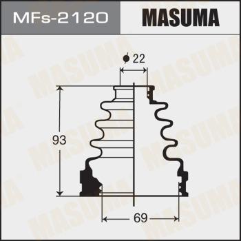 MASUMA MFs-2120 - Bellow, drive shaft www.autospares.lv