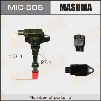 MASUMA MIC-506 - Катушка зажигания www.autospares.lv