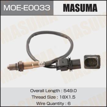 MASUMA MOE-E0033 - Lambda zonde www.autospares.lv