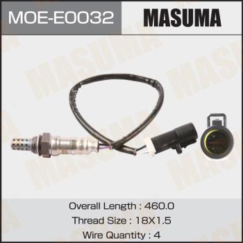 MASUMA MOE-E0032 - Лямбда-зонд, датчик кислорода www.autospares.lv