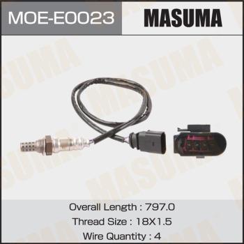 MASUMA MOE-E0023 - Лямбда-зонд, датчик кислорода www.autospares.lv