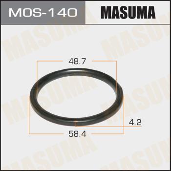 MASUMA MOS-140 - Blīvgredzens, Izplūdes caurule www.autospares.lv