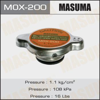 MASUMA MOX-200 - Vāciņš, Dzesēšanas šķidruma rezervuārs www.autospares.lv