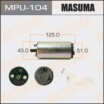 MASUMA MPU104 - Degvielas sūknis autospares.lv