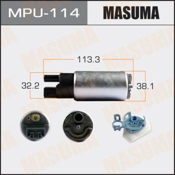 MASUMA MPU114 - Degvielas sūknis www.autospares.lv