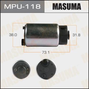 MASUMA MPU118 - Degvielas sūknis www.autospares.lv