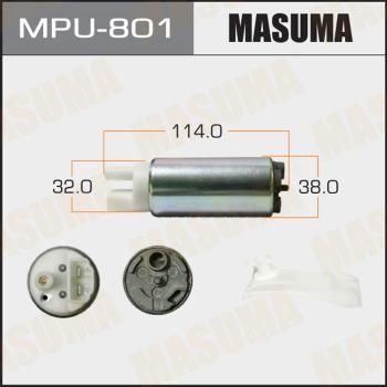 MASUMA MPU-801 - Degvielas sūknis autospares.lv