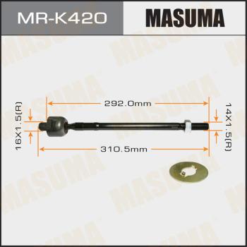 MASUMA MR-K420 - Inner Tie Rod, Axle Joint www.autospares.lv