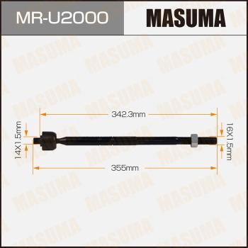 MASUMA MR-U2000 - Inner Tie Rod, Axle Joint www.autospares.lv