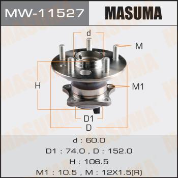 MASUMA MW-11527 - Riteņa rumba www.autospares.lv