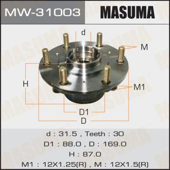 MASUMA MW-31003 - Riteņa rumba www.autospares.lv