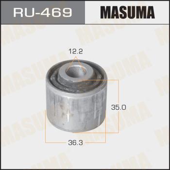 MASUMA RU-469 - Сайлентблок, рычаг подвески колеса www.autospares.lv