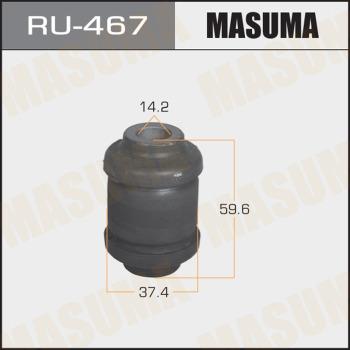 MASUMA RU-467 - Втулка, рычаг подвески колеса www.autospares.lv