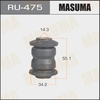 MASUMA RU-475 - Bush of Control / Trailing Arm www.autospares.lv