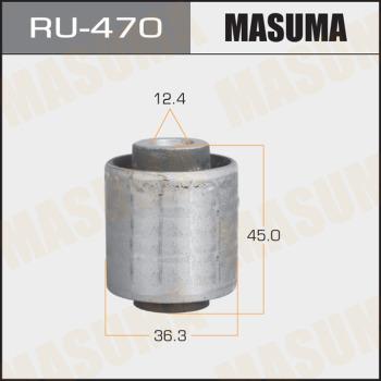 MASUMA RU-470 - Сайлентблок, рычаг подвески колеса www.autospares.lv