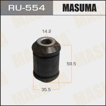 MASUMA RU554 - Втулка, рычаг подвески колеса www.autospares.lv