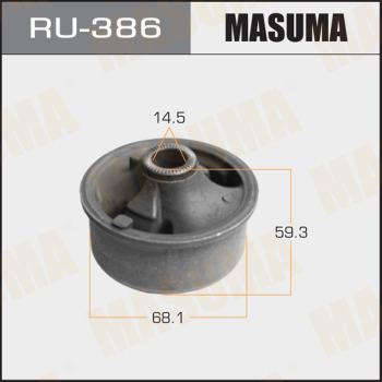 MASUMA RU386 - Сайлентблок, рычаг подвески колеса www.autospares.lv