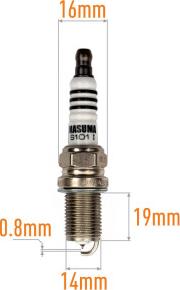 MASUMA S101I - Spark Plug www.autospares.lv