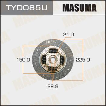 MASUMA TYD085U - Sajūga disks www.autospares.lv