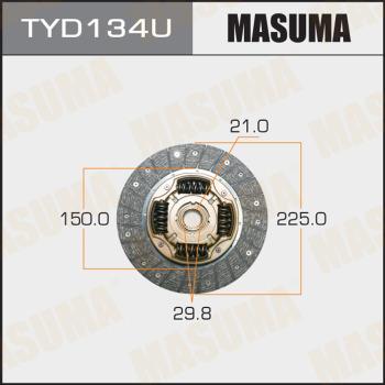 MASUMA TYD134U - Sajūga disks autospares.lv