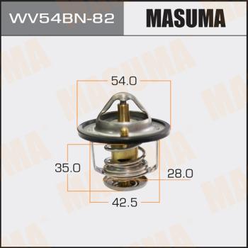 MASUMA WV54BN82 - Termostats, Dzesēšanas šķidrums autospares.lv