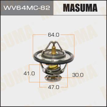 MASUMA WV64MC82 - Termostats, Dzesēšanas šķidrums autospares.lv