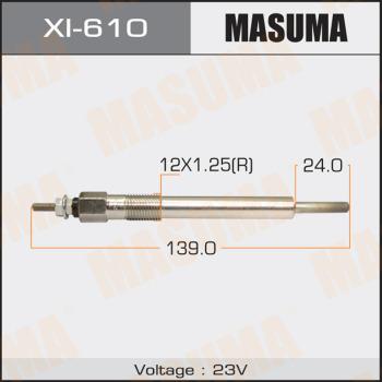 MASUMA XI-610 - Kvēlsvece www.autospares.lv