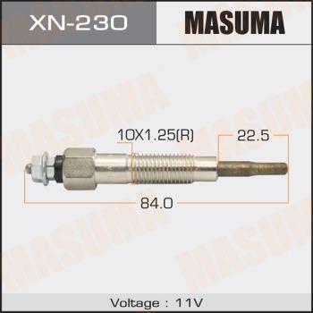 MASUMA XN-230 - Kvēlsvece autospares.lv