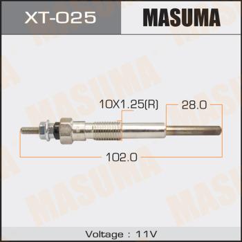 MASUMA XT025 - Kvēlsvece www.autospares.lv