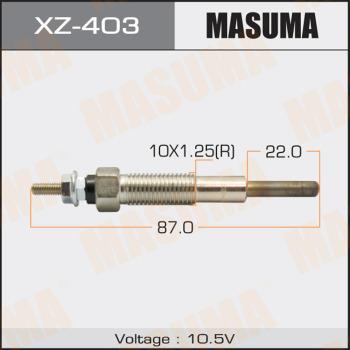 MASUMA XZ-403 - Kvēlsvece autospares.lv