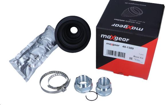 Maxgear 49-1389 - Putekļusargs, Piedziņas vārpsta www.autospares.lv