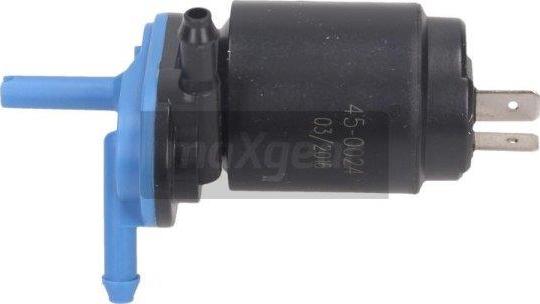 Maxgear 45-0024 - Water Pump, window cleaning www.autospares.lv