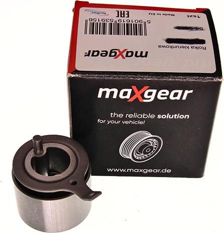 Maxgear 54-0101 - Spriegotājrullītis, Gāzu sadales mehānisma piedziņas siksna www.autospares.lv