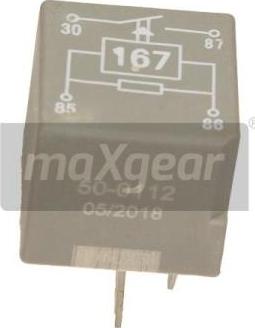 Maxgear 50-0112 - Relejs, Degvielas sūknis www.autospares.lv