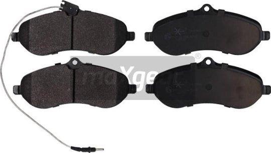 Maxgear 19-0908 - Bremžu uzliku kompl., Disku bremzes www.autospares.lv