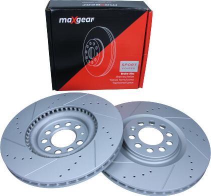 Maxgear 19-0974SPORT - Brake Disc www.autospares.lv