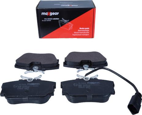 Maxgear 19-0444 - Brake Pad Set, disc brake www.autospares.lv