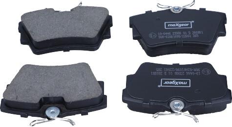 Maxgear 19-0446 - Brake Pad Set, disc brake www.autospares.lv