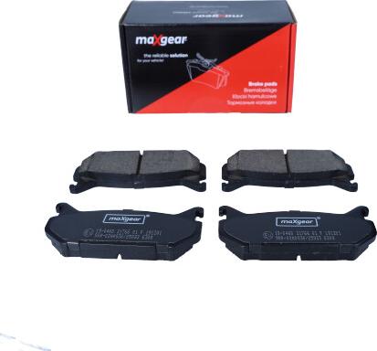 Maxgear 19-0460 - Bremžu uzliku kompl., Disku bremzes www.autospares.lv