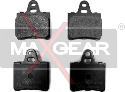 Maxgear 19-0400 - Bremžu uzliku kompl., Disku bremzes www.autospares.lv