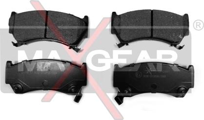 Maxgear 19-0481 - Brake Pad Set, disc brake www.autospares.lv