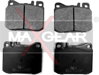 Maxgear 19-0435 - Bremžu uzliku kompl., Disku bremzes www.autospares.lv