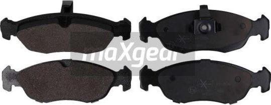 Maxgear 19-0596 - Тормозные колодки, дисковые, комплект www.autospares.lv