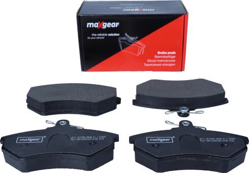 Maxgear 19-0505 - Bremžu uzliku kompl., Disku bremzes www.autospares.lv